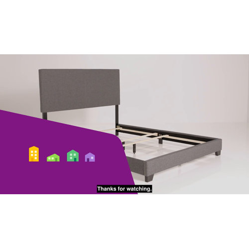 Zipcode Design™ Beckville Upholstered Low Profile Standard